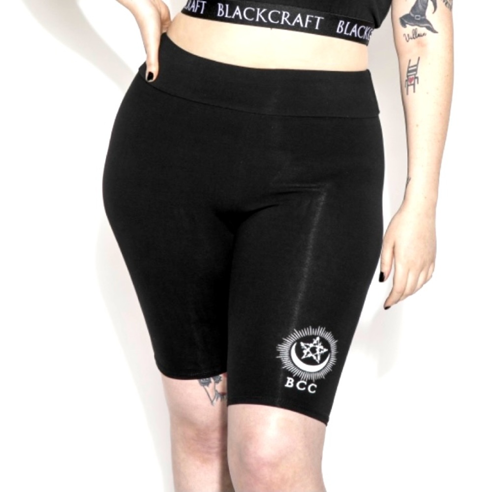 Blackcraft cult biker shorts